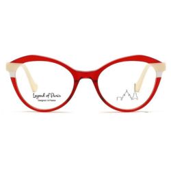 montura roja de gafas Legend of Paris